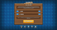 Desktop Screenshot of clashofclansgamesonline.com