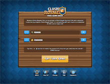 Tablet Screenshot of clashofclansgamesonline.com